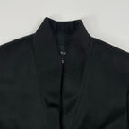 GIORGIO ARMANI / アーカイブ ウール×シルクノーカラージャケット BORGO21製 参考定価：300,000程度 SIZE:42