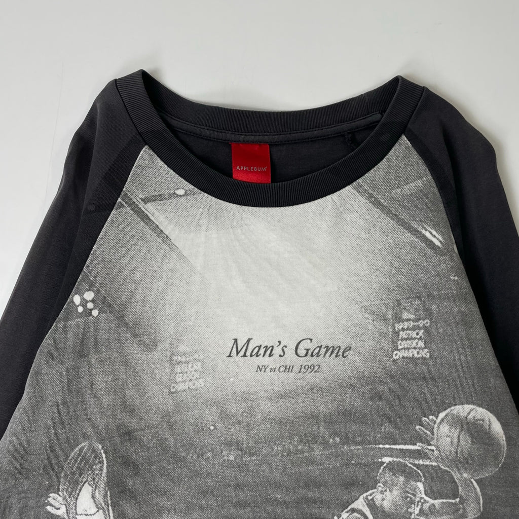 APPLEBUM / NY vs CHI 1992 Man's Game TEE  SIZE:S