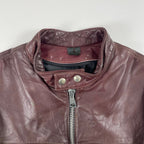 VINTAGE / 7-80s カナダ製カフェレーサージャケット SIZE:40