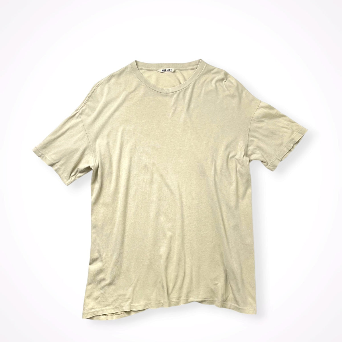 AURALEE / SEAMLESS CREW NECK TEE 参考定価：10,000程度 SIZE:3