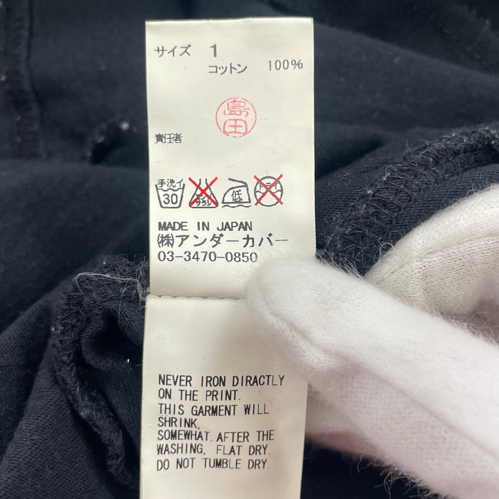 UNDERCOVER アンダーカバー / 10AW THE SOUND AND THE FURY TEE チョコレートケーキ artscabut期 SIZE:1