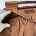 Brown Brown / キャンバス生地 ハンドルカゴバッグ 参考定価：24,000程度
