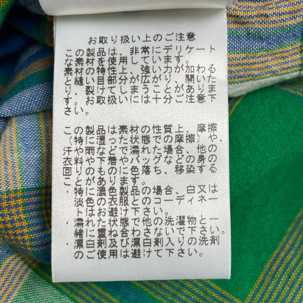 BEAMS PLUS ビームスプラス / BD MADRAS マドラスチェック ボタンダウンシャツ 参考定価：14,000+tax SIZE:M