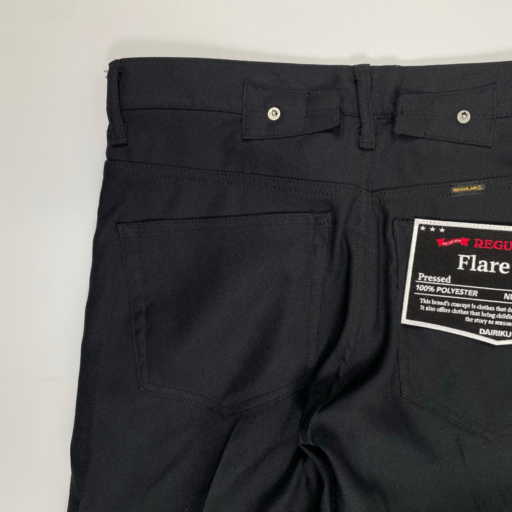 DAIRIKU ダイリク / Flare Pressed Pants 24SS P-4 参考定価：32,000+tax SIZE:29