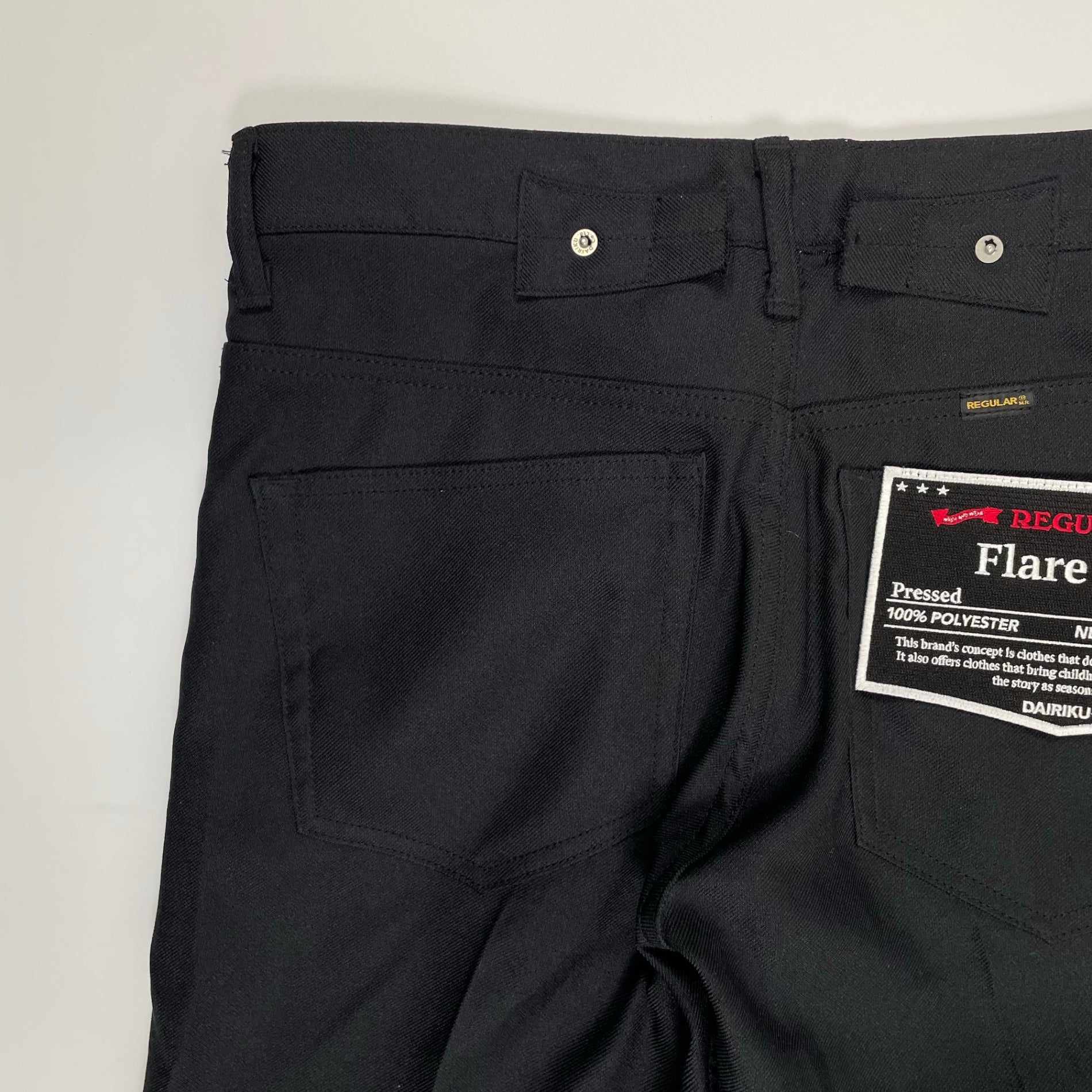 DAIRIKU ダイリク / Flare Pressed Pants 24SS P-4 参考定価：32,000+tax SIZE:29