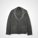 ARMANI EXCHANGE  アルマーニ エクスチェンジ / ワッフルニットショールカラーカーディガン  参考定価：35,000程度 SIZE:M