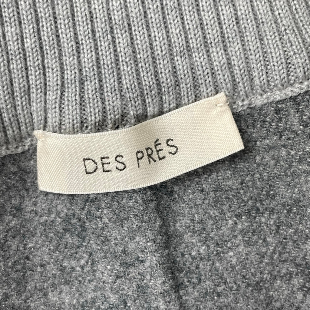 DES PRES デプレ / ライトダブルフェイスシャギー Iラインスカート 参考定価：32,000+tax SIZE:36