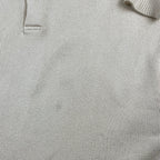 【超希少】 90s Polo by Ralph Lauren ポロ ラルフローレン / シルク100％ ワイド・ショート ニット ポロシャツ SIZE：XL