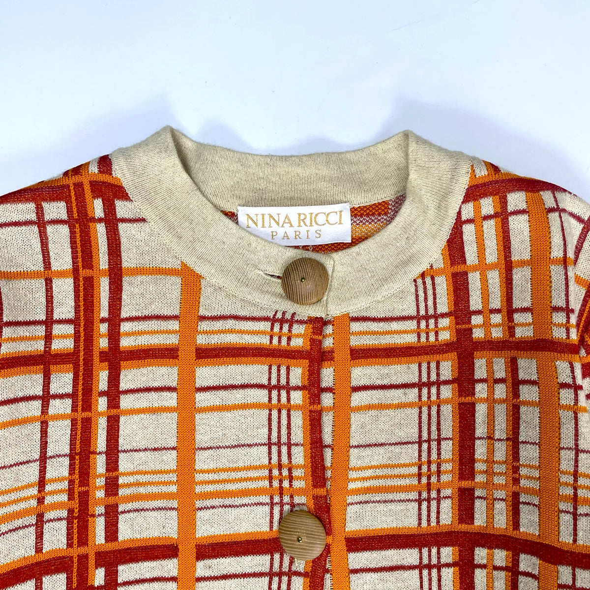 NINA RICCI / セットアップニットジャケット イタリア製 参考定価：150,000程度 SIZE:2