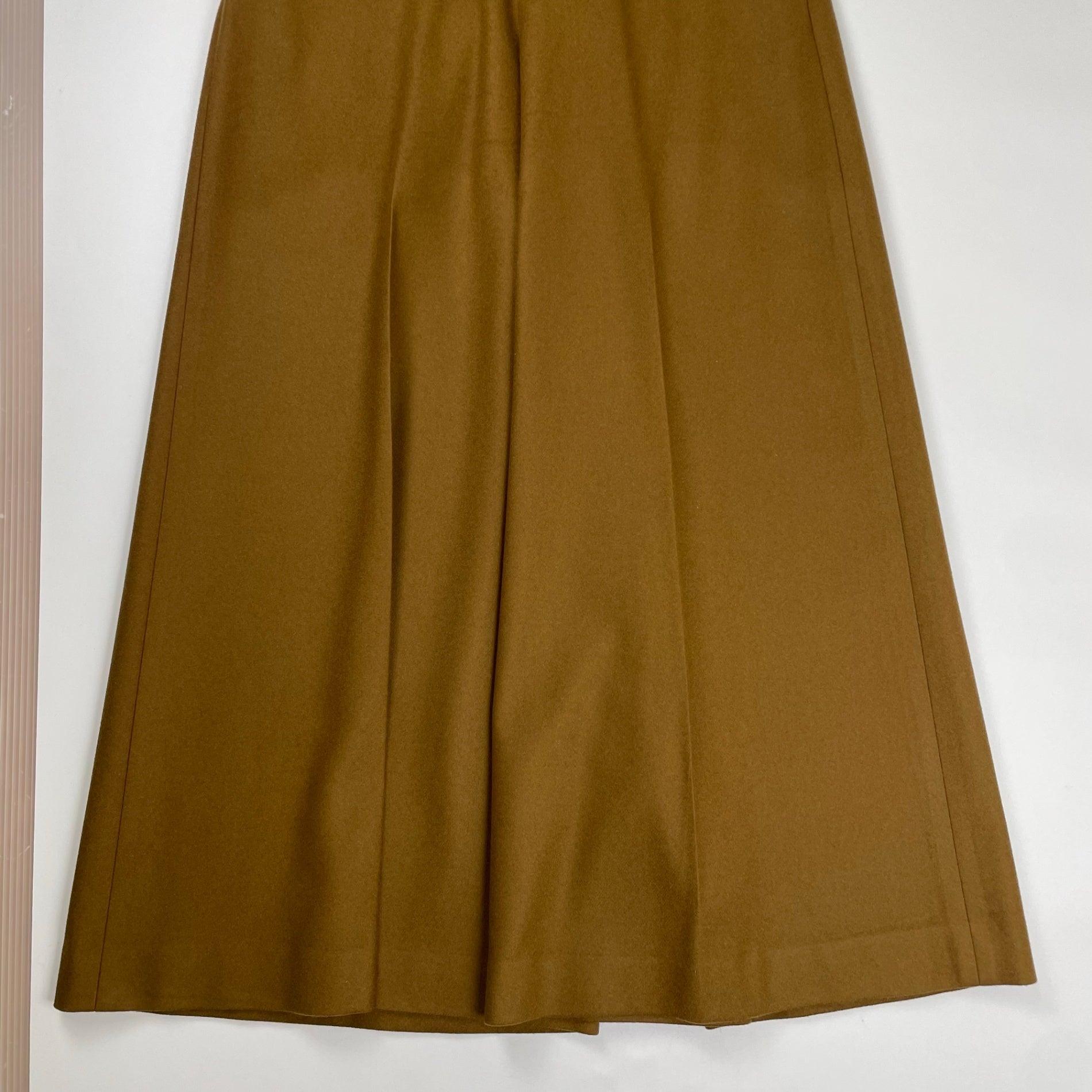 ENFOLD エンフォルド / ラムウールワイドパンツ ブラウン 参考定価：36,000+tax SIZE:38