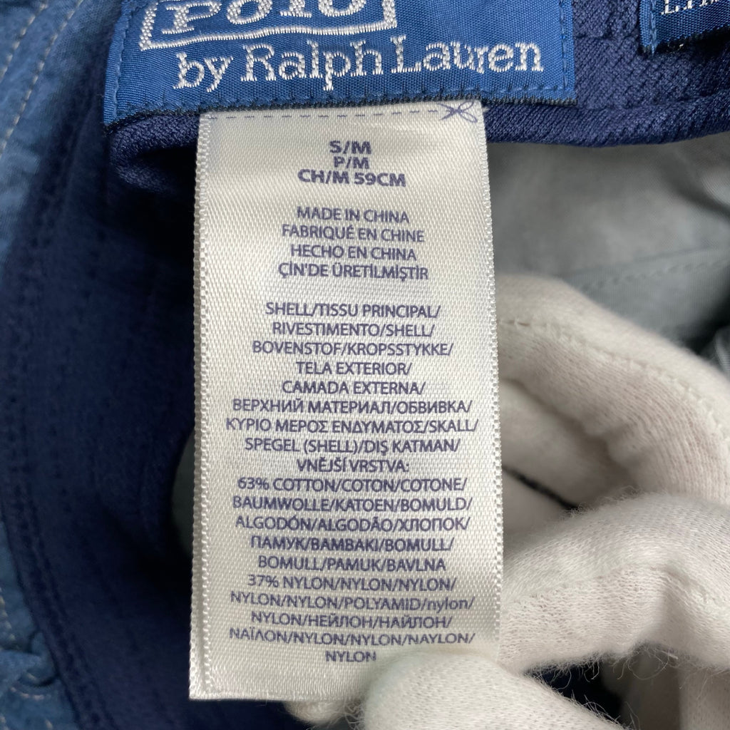 POLO by RALPH LAUREN ポロバイ ラルフローレン / 「LIMITED EDITION」 Indigo Stadium アウトドアハット インディゴ SIZE：S/M