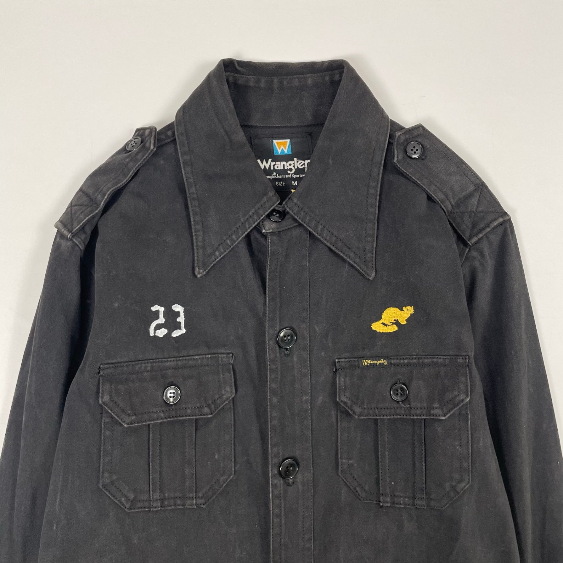 Wrangler × sexy stones RECORDS / 浅井健一 刺繍ロゴデザイン