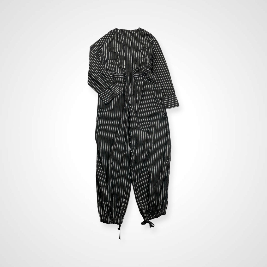 myl マイル / my jumpsuit -月光- ジャンプスーツ ホワイト×ブラック 参考定価：25,000程度 SIZE:FREE