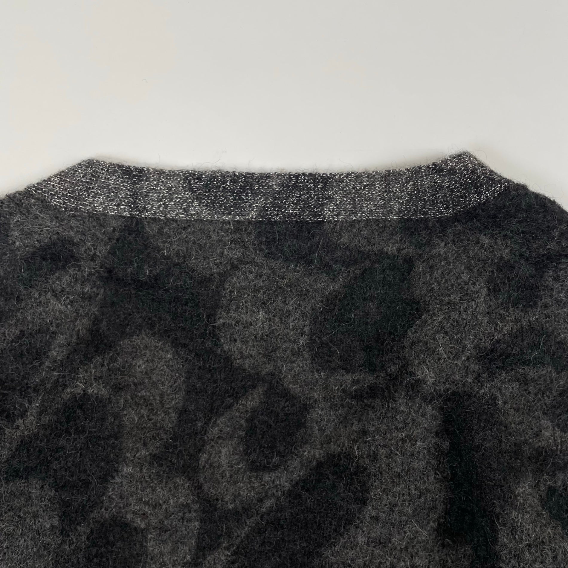 DRIES VAN NOTEN / アルパカMIXレオパードカーディガン 参考定価：150,000程度 SIZE:XS