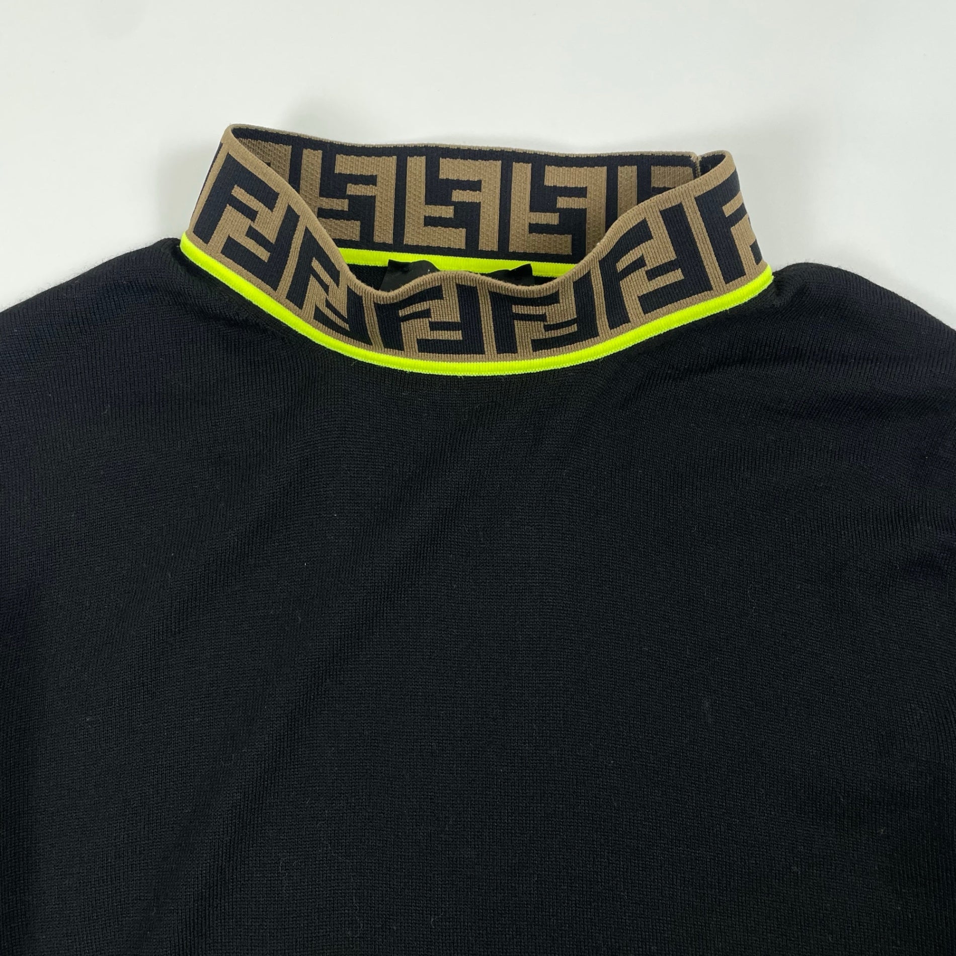 FENDI フェンディ / ズッカ柄ハイネックニット 21年 SIZE:48