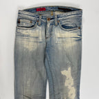 AG エージー / Y2K the ANGEL boot cut フレアデニム USA製 参考定価：50,000程度  SIZE：24