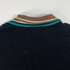 kolor / 綿ポリメッシュ ドッキングポロシャツ SIZE:3