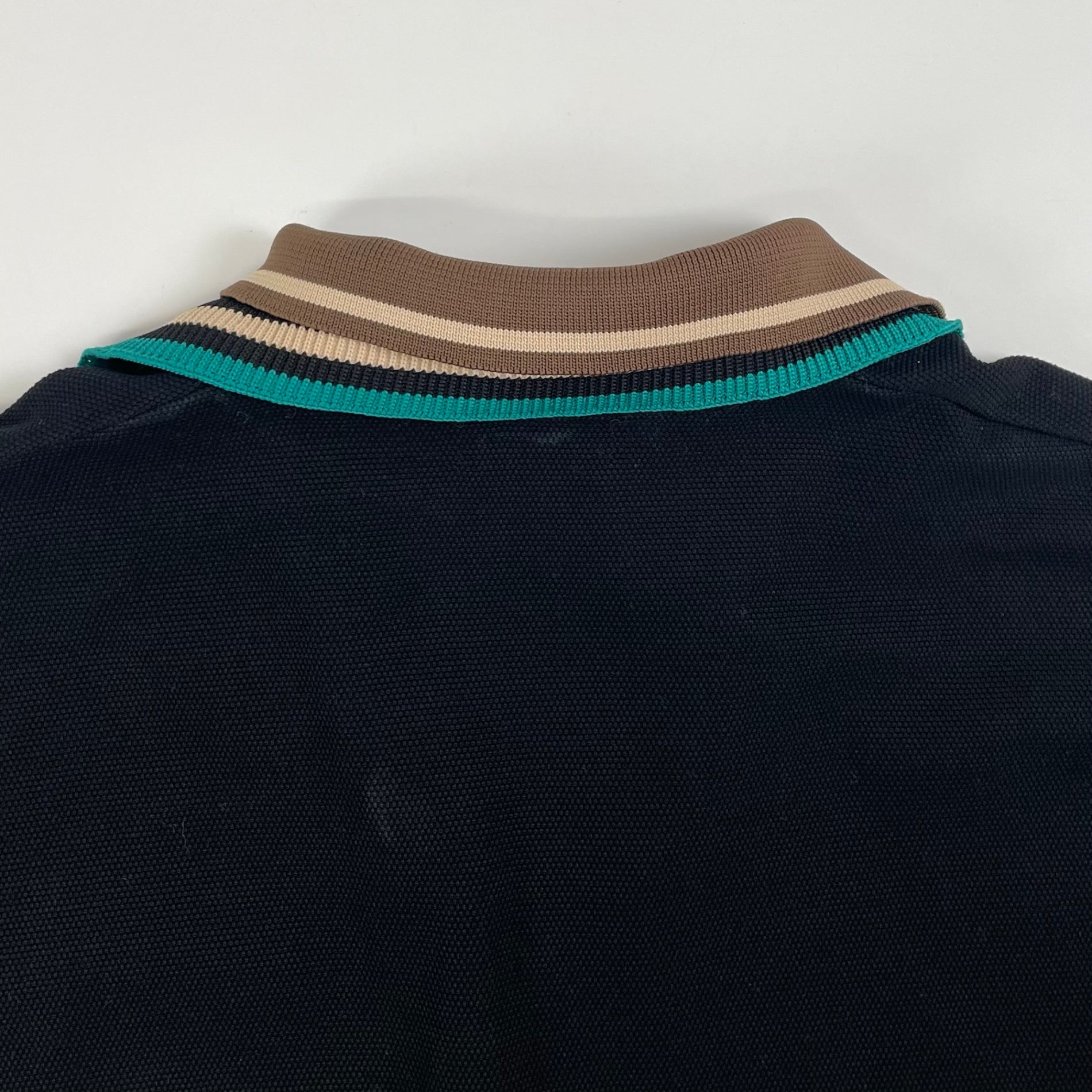 kolor / 綿ポリメッシュ ドッキングポロシャツ SIZE:3