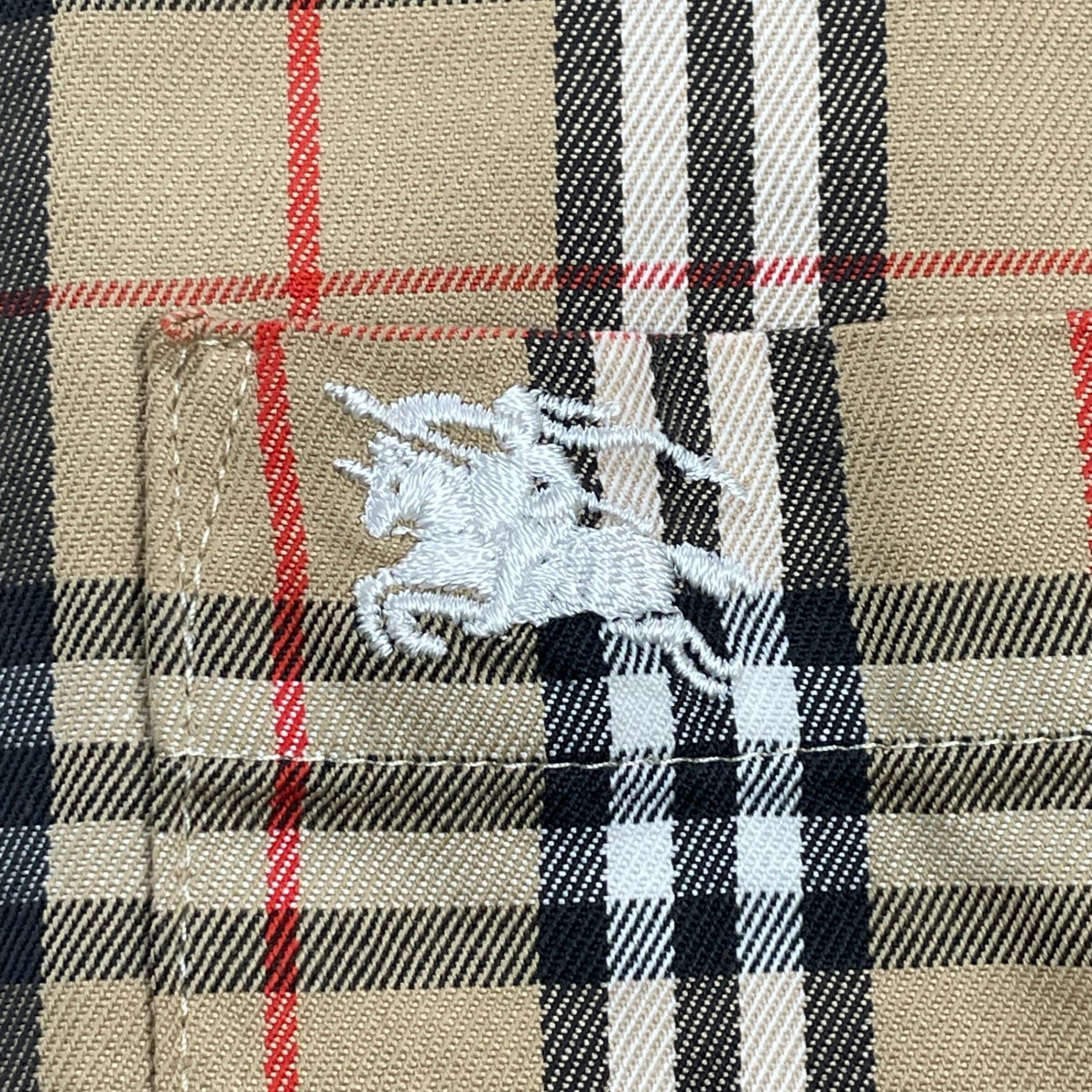 Burberrys バーバリーズ / 英国製 ボタンダウン ノヴァチェックシャツ SIZE：M