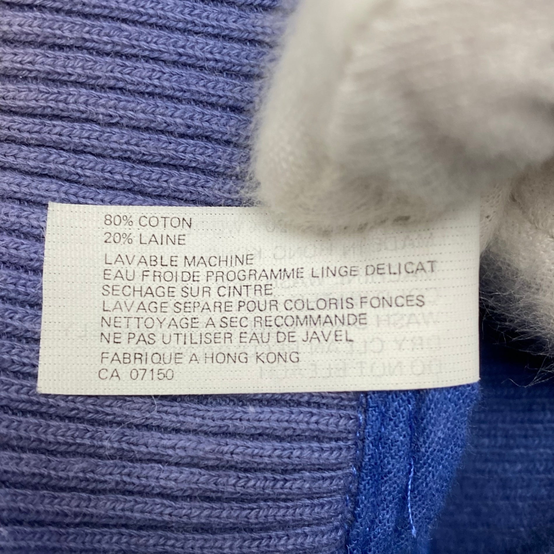 GIORGIO ARMANI ジョルジオ アルマーニ / ヴィンテージ コットンウール ギャバジンシャツ  SIZE:M