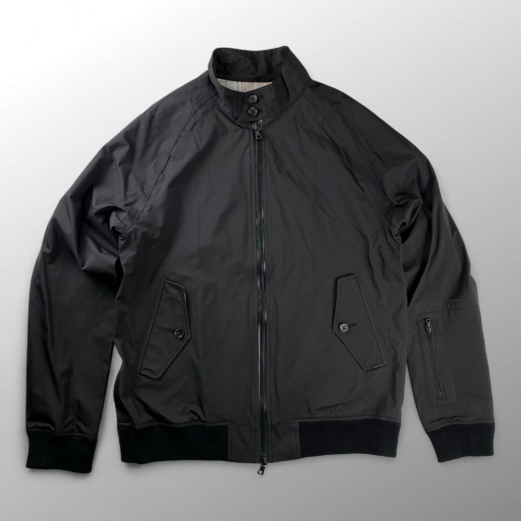 uniform experience ユニフォーム エクスペリメント / スウィングトップ 背面ヨークデザイン 裏地チェック柄 参考定価：40,000程度 SIZE: