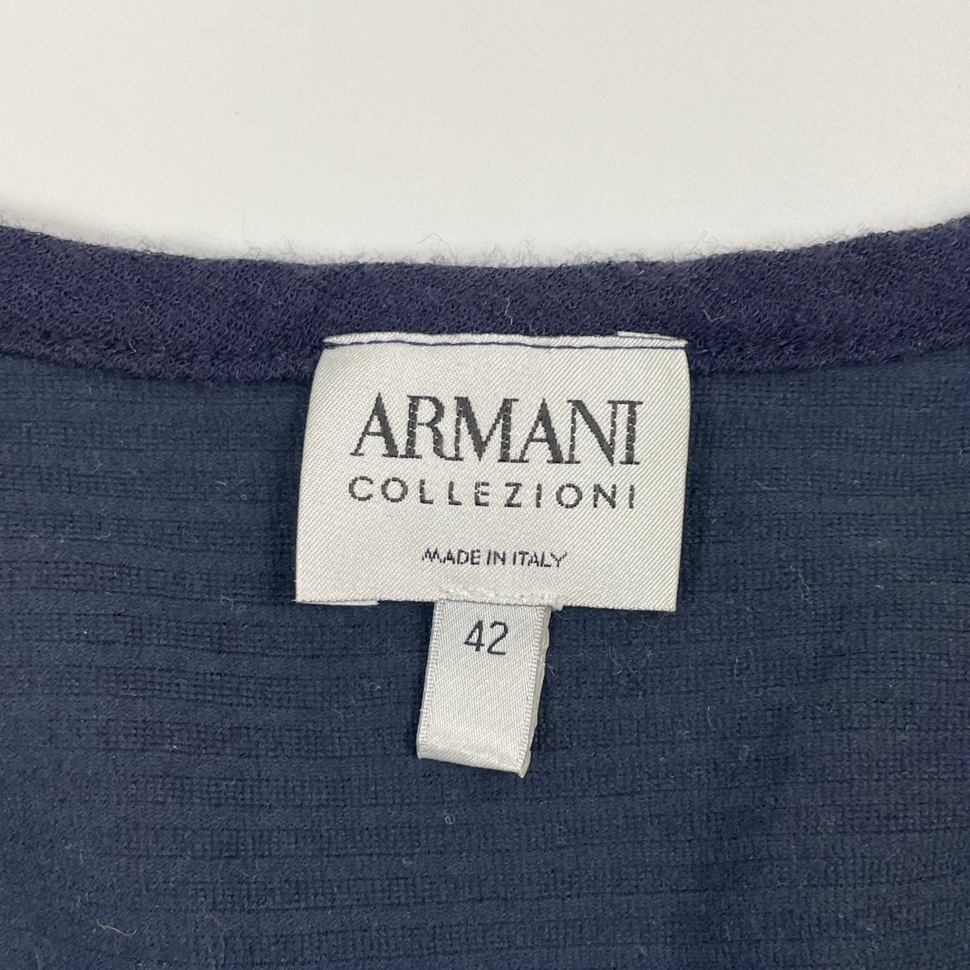 ARMANI COLLEZIONI アルマーニ コレツィオーニ / ヴィンテージタンクトップ 参考定価：28,000程度 SIZE：42