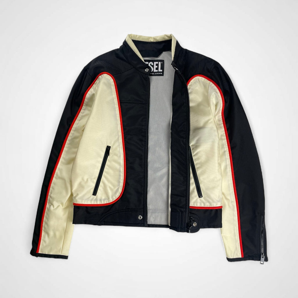 DIESEL ディーゼル / J-BLINK モーターサイクルジャケット ジョングク着用 参考定価：45,000+tax SIZE:M