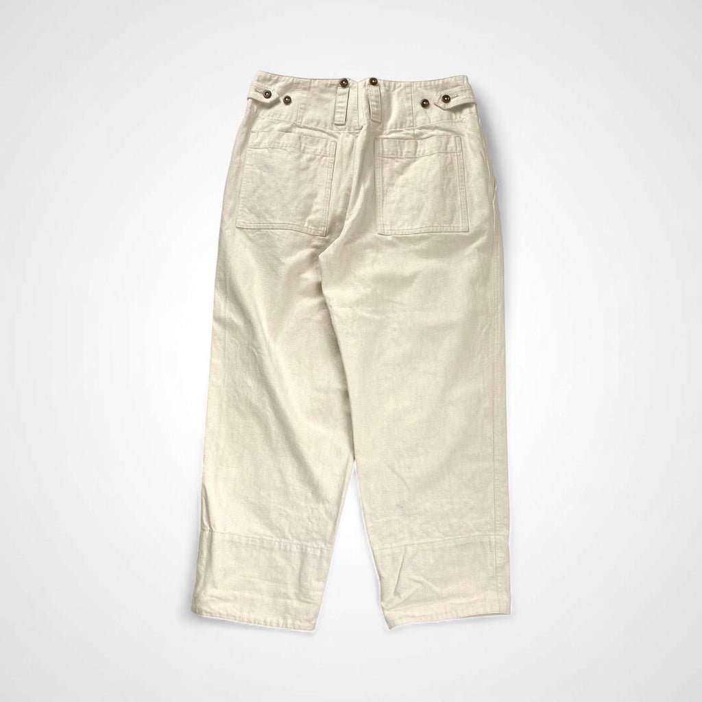 MHL エムエイチエル / NATURAL DENIM WIDE HEM TROUSER デニム 美品 参考定価：30,000程度 SIZE：2