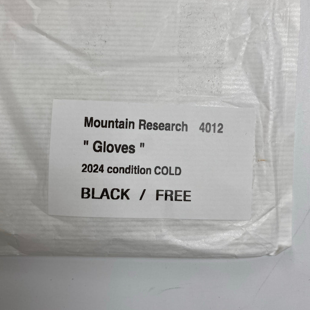 MOUNTAIN RESEARCH マウンテンリサーチ / Gloves 手袋 参考定価：7,000+tax