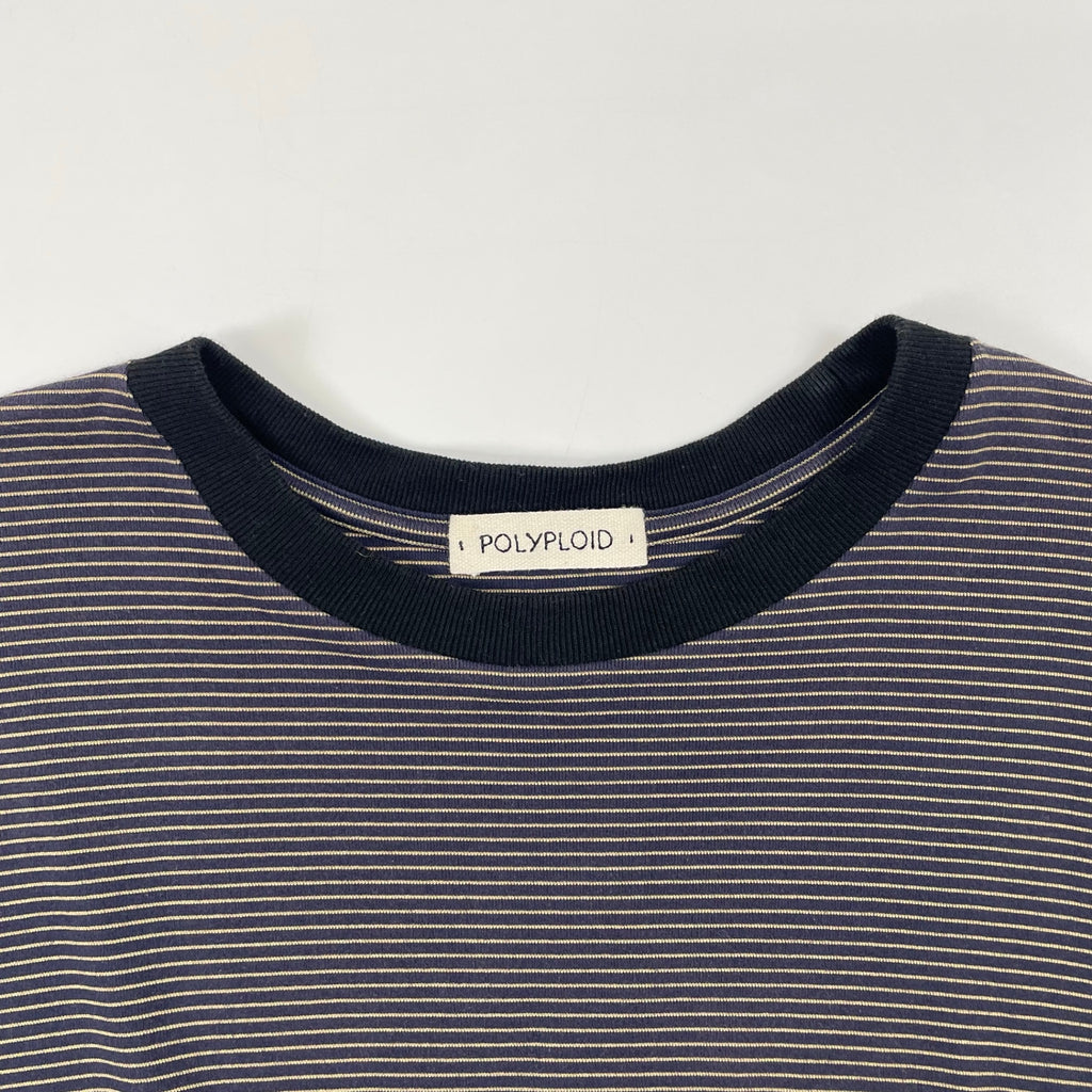 POLYPLOID / T SHIRT B ボーダーTシャツ 参考定価：17,000+tax SIZE：3