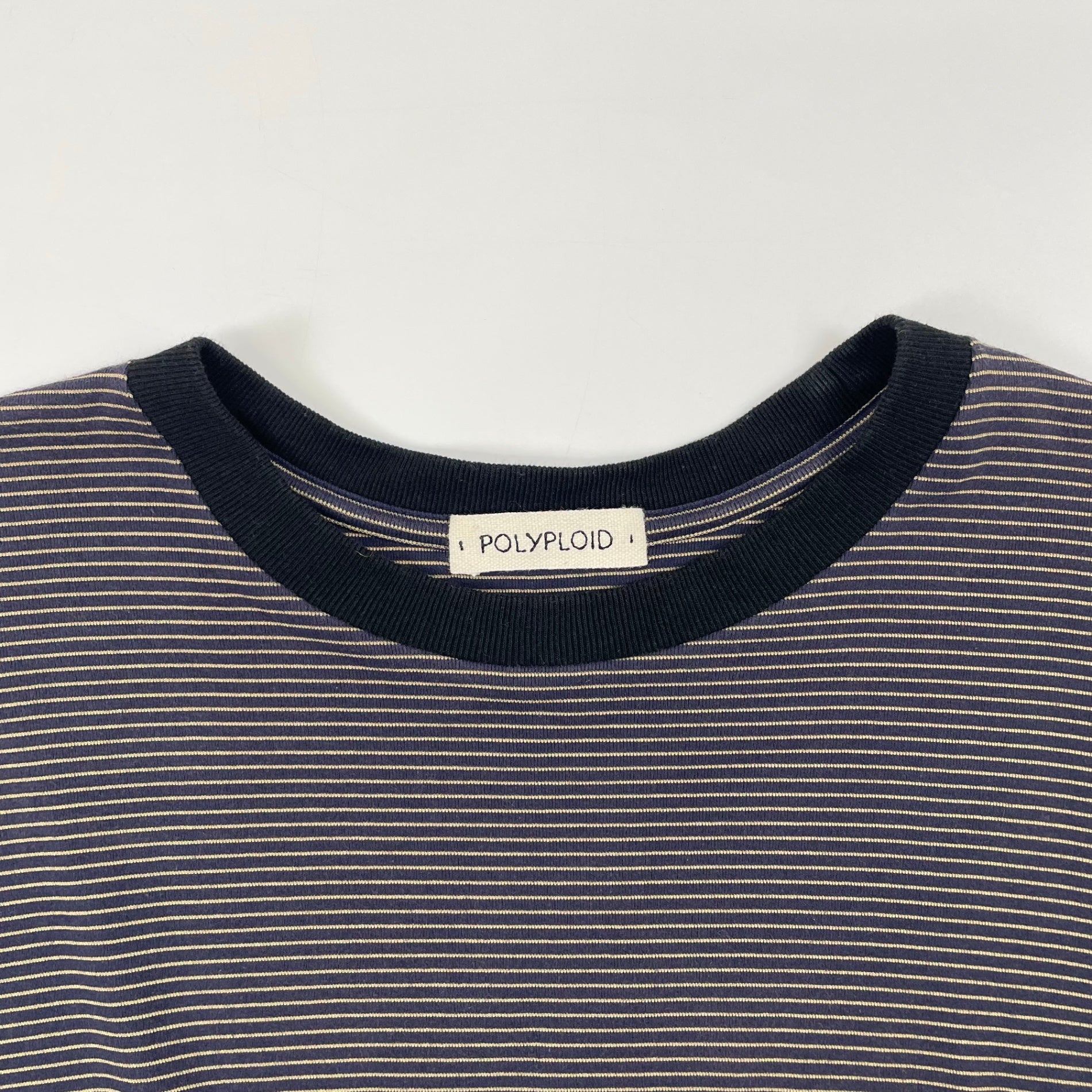 POLYPLOID / T SHIRT B ボーダーTシャツ 参考定価：17,000+tax SIZE：3