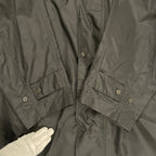 YLEVE / CYCLE NYLON WATER REPELLENT CLOTH COAT コーデュロイ襟ナイロンコート SIZE:5