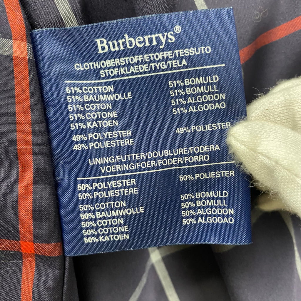Burberry's バーバリーズ / 90s ヴィンテージ トレンチコート 裏地チェック SIZE：M程度