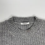 PESERICO ペゼリコ / シルクカシミヤMIXニット グレー 参考定価：100,000程度 SIZE:38