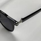 【極美品】ISSEY MIYAKE イッセイミヤケ × 金子眼鏡 / GEOMETRY-BOSTON ラウンド サングラス 参考定価：50,000+tax