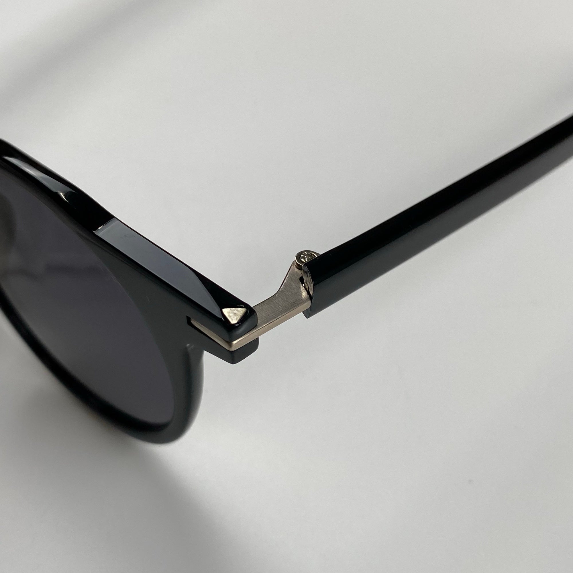 【極美品】ISSEY MIYAKE イッセイミヤケ × 金子眼鏡 / GEOMETRY-BOSTON ラウンド サングラス 参考定価：50,000+tax