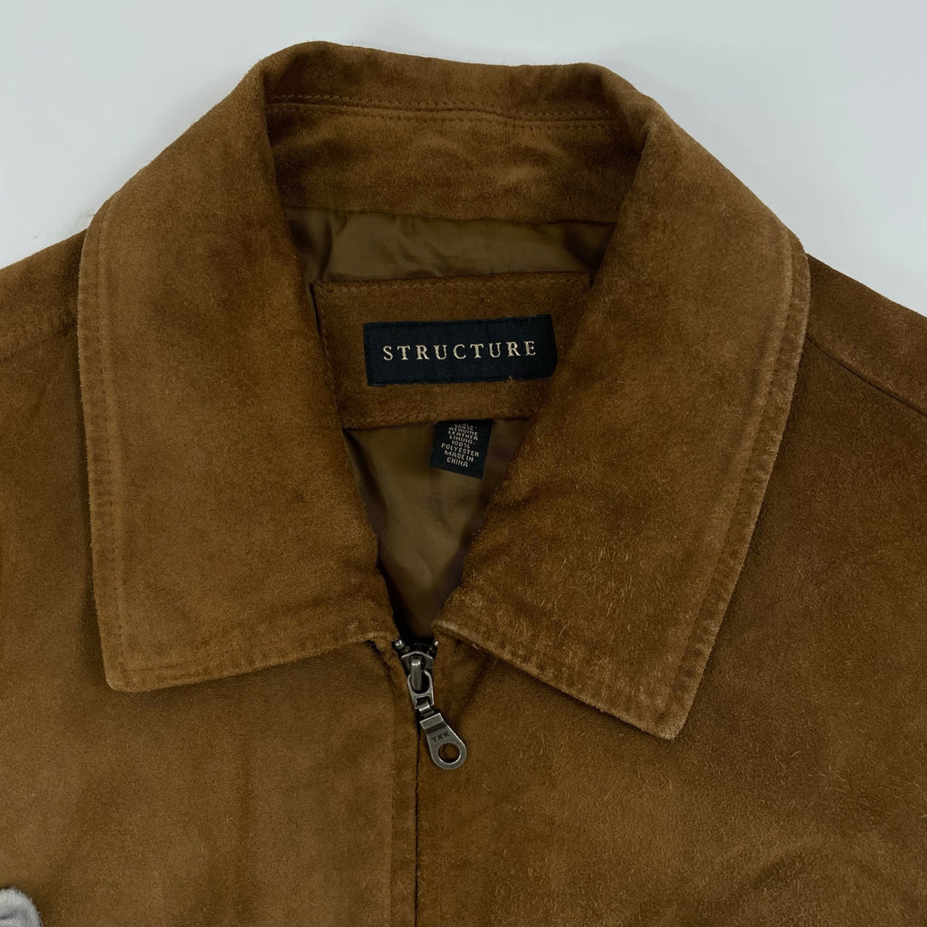 VINTAGE / ヴィンテージ スウェードレザージャケット SIZE：L