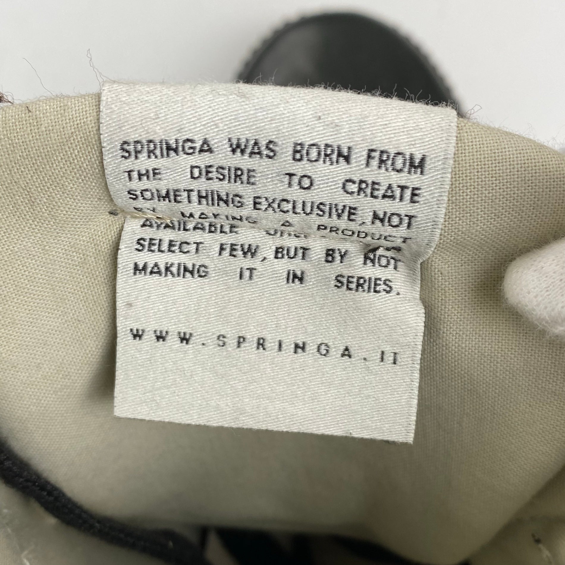 SPRINGA スプリンガ / 9ホールブーツ コンバット 参考定価：20,000程度 SIZE：23cm程度