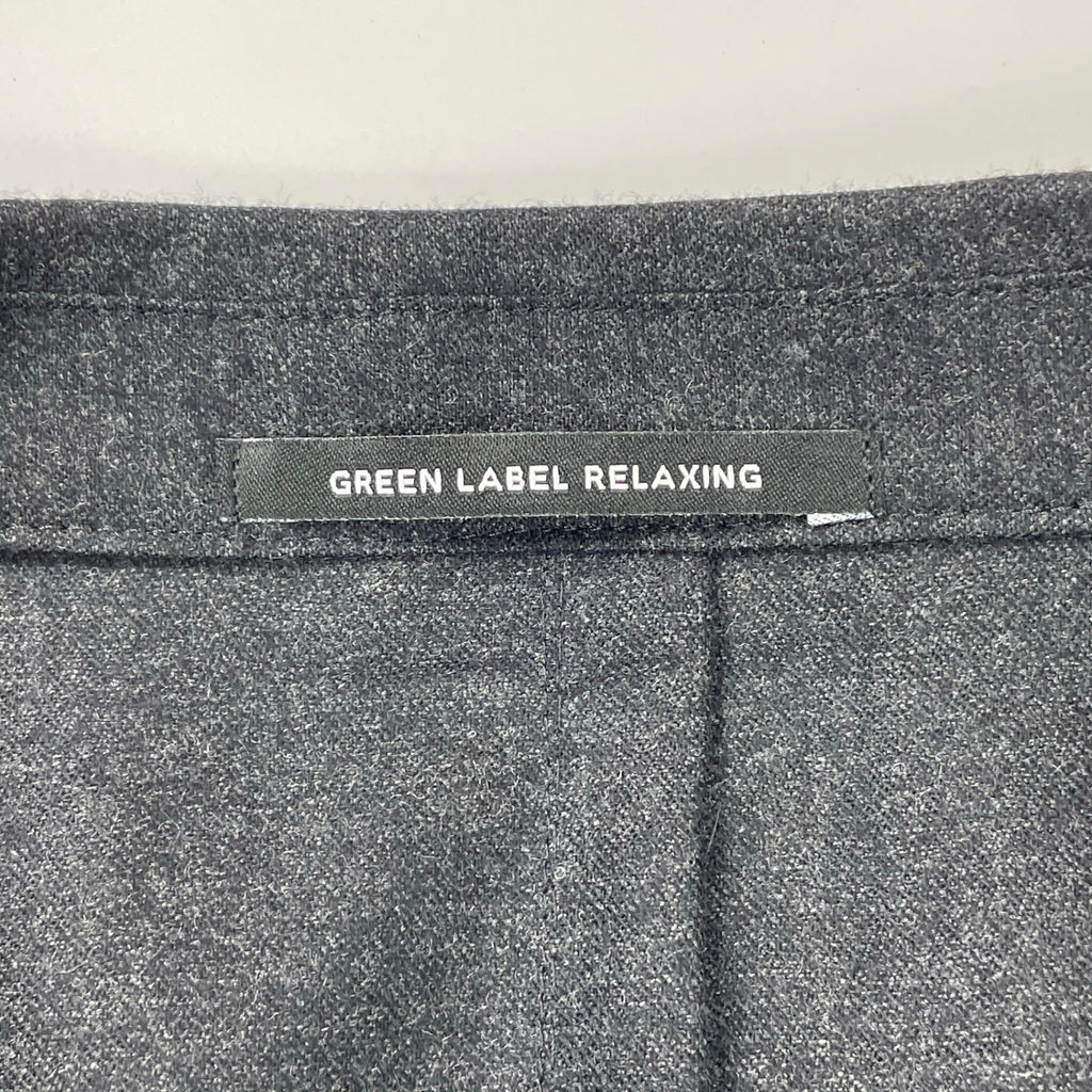 green label relaxing グリーンレーベル リラクシング / CANONICOフラノ2ピース セットアップ グレー 参考定価：45,000+tax SIZE:S程度