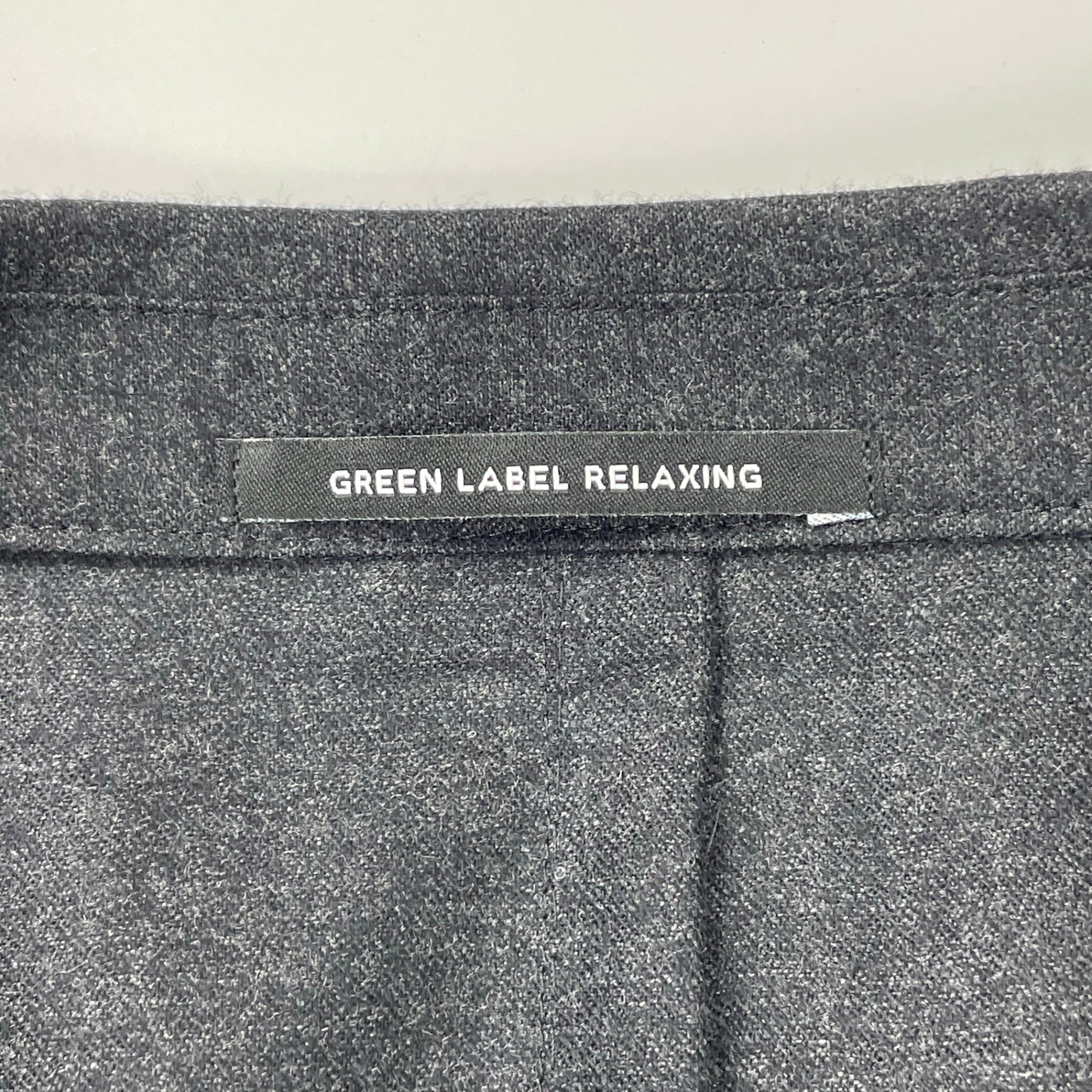 green label relaxing グリーンレーベル リラクシング / CANONICOフラノ2ピース セットアップ グレー 参考定価：45,000+tax SIZE:S程度