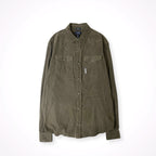 ARMANI JEANS / OLDコットンコーデュロイシャツ 参考定価：30,000程度 SIZE:S