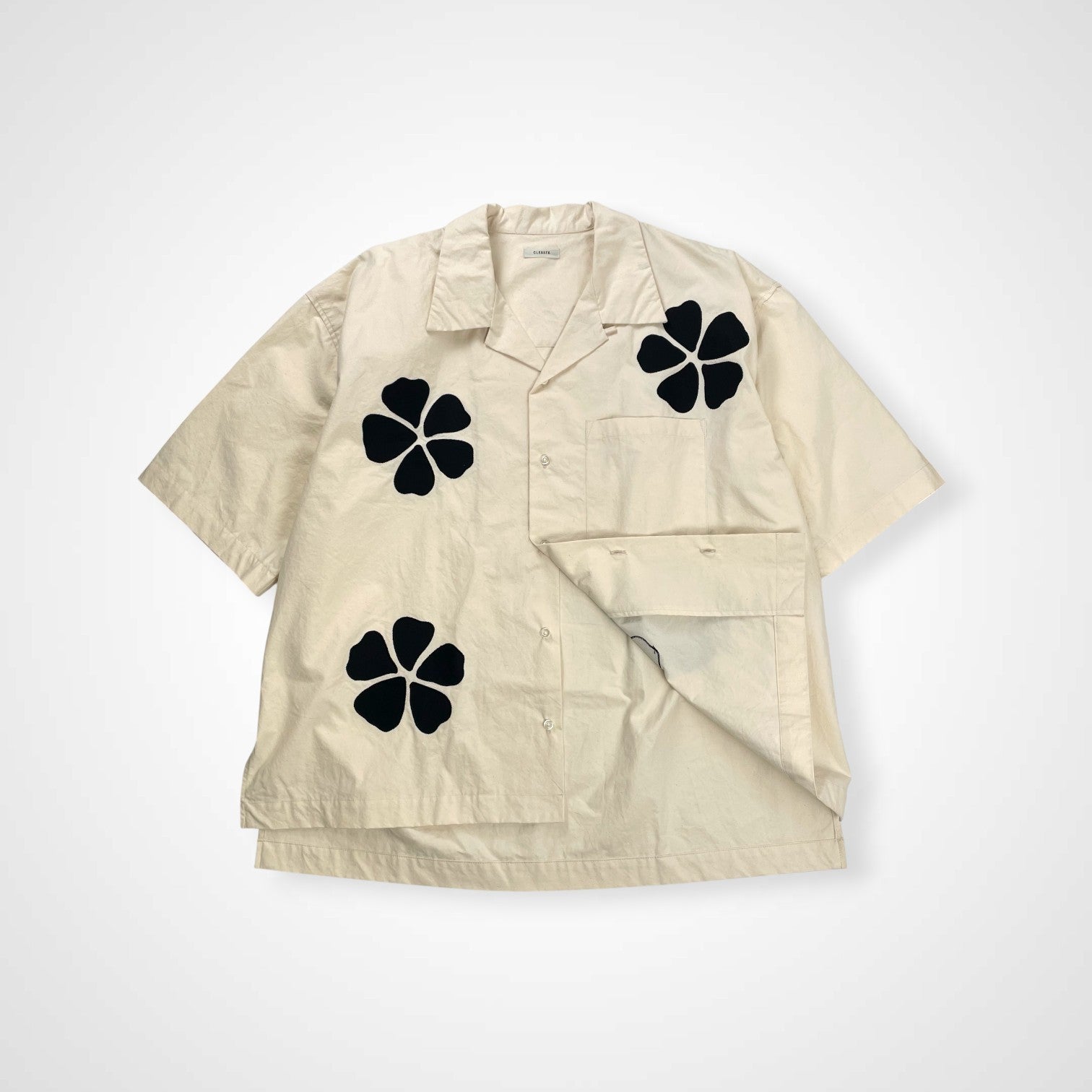 CLESSTE クレスト 23ss FLOWER SHIRT BAEMA T CLESSTE × BAEMA T BOA クレスト バエマ ティー ボア / 23ss コラボ