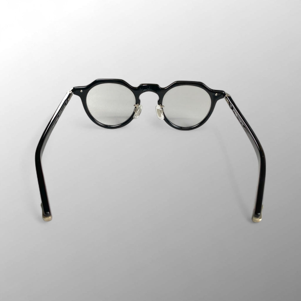 【美品】 金子眼鏡 プレミアムライン / SILVER925 クラウンパント 度なしクリアレンズ KMP-25 参考定価：74,000+tax