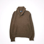 Polo by Ralph lauren / ユーロラルフ ラムウールショールカラーニット SIZE:XXL