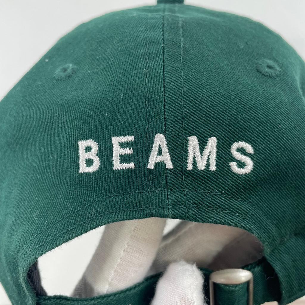NEW ERA × BEAMS / 「B」ロゴキャップ グリーン