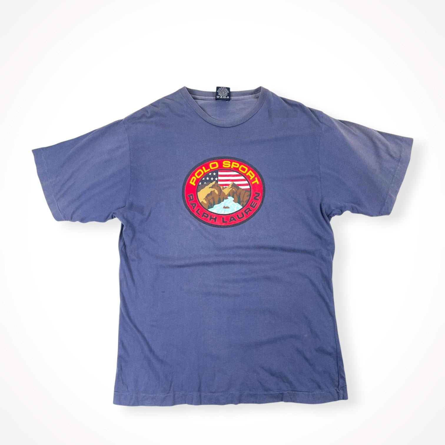 Polo by Ralph Lauren ポロバイラルフローレン / サークルロゴTEE パキ綿 SIZE:KIDS XL