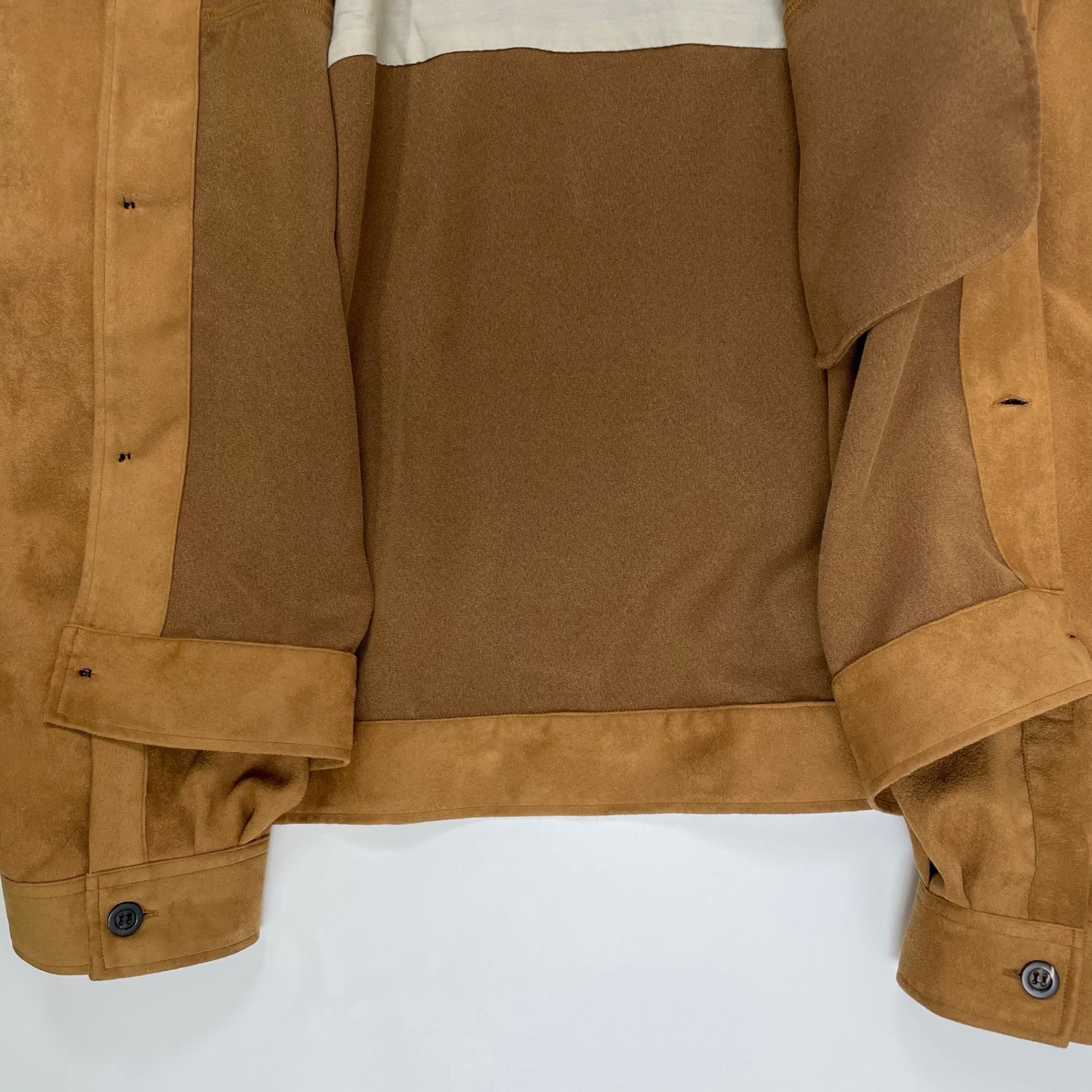 ANCELLM アンセルム / VEAGAN SUEDE WORK SHIRT タグ付 25AW SIZE:2