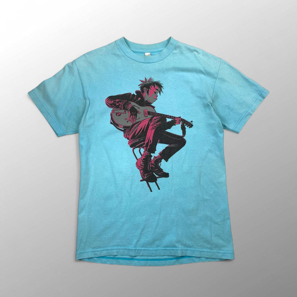 00s GORILLAZ ゴリラズ / バンド T ロックT ブラー デーモンアルバーン ジェイミーヒューレット SIZE：M-L程度