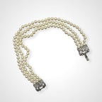 FOXEY フォクシー / 3連パールネックレス 参考定価：50,000程度 SIZE:約33cm