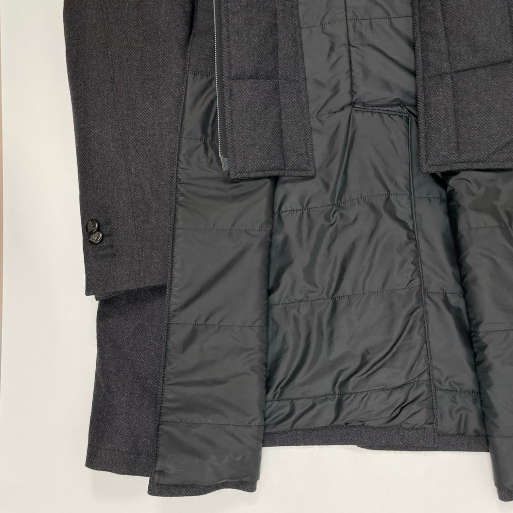 CORNELIANI コルネリアーニ / PURE VIRGIN WOOL ID COAT レイヤードタイプ 参考定価：300,000程度 SIZE：48